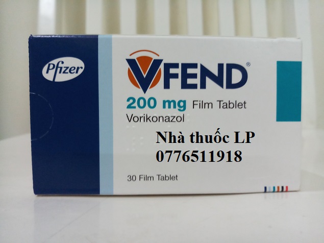 Thuốc Vfend 200mg Voriconazole điều trị nhiễm trùng do nấm (1)
