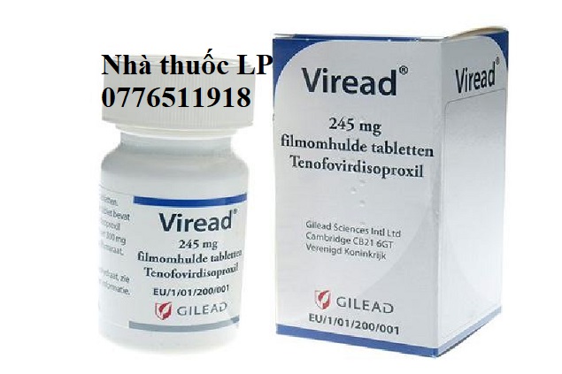 Thuốc Viread 300mg Tenofovir thuốc chống một số vi-rút, viêm gan B (2)