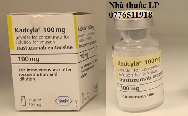Thuốc Kadcyla 100mg Trastuzumab emtansine điều trị ung thư vú (2)