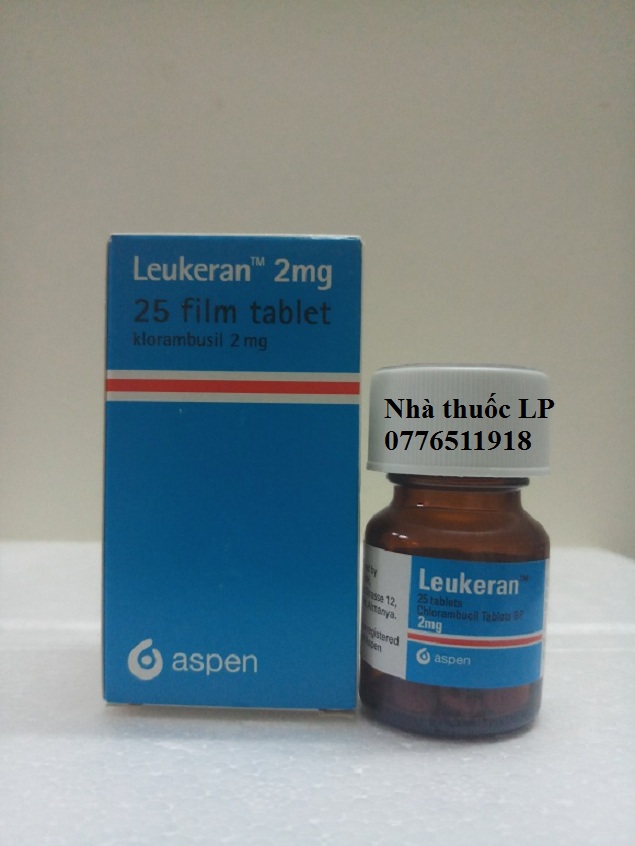 Thuốc Leukeran 2mg Chlorambucil điều trị ung thư máu (1)