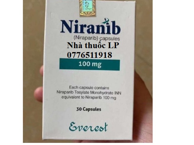 Thuốc Niranib 100mg Niraparib điều trị ung thư buồng trứng (2)