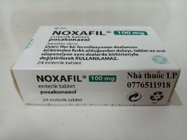Thuốc Noxafil 100mg Posaconazole điều trị phòng chống nhiễm trùng (2)