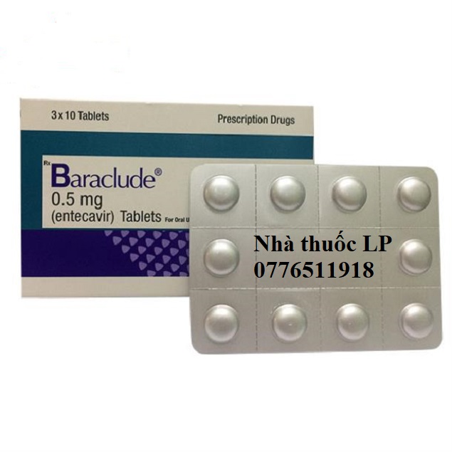 Thuốc Baraclude 0.5mg Entecavir điều trị virus viêm gan B (2)