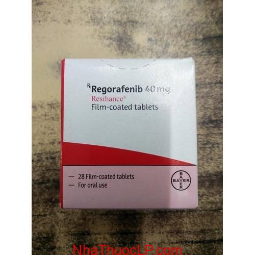 Thuốc Resihance 40mg Regorafenib điều trị ung thư gan, trực tràng (3)