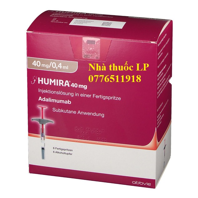 Thuốc Humira 40mg/0.4ml Adalimumab điều trị viêm khớp dạng thấp (2)
