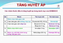 Bệnh tăng huyết áp là gì? Các loại thuốc điều trị tăng huyết áp Các nhóm thuốc điều trị tăng huyết áp
